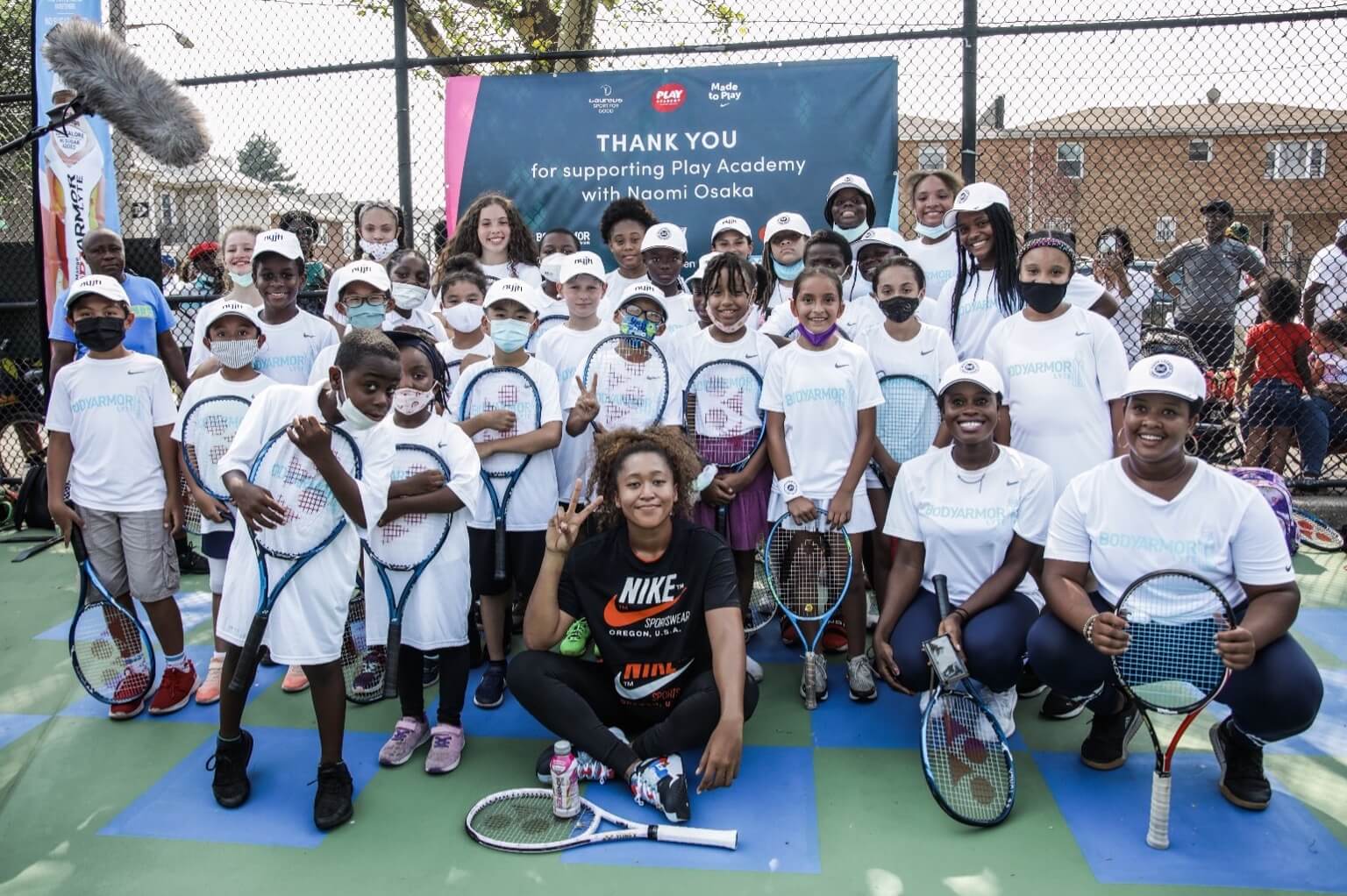 Naomi Osaka Japan Laureus Programme Visit